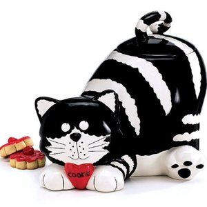 Chester The Cat/Kitty Cookie Jar Food Container…